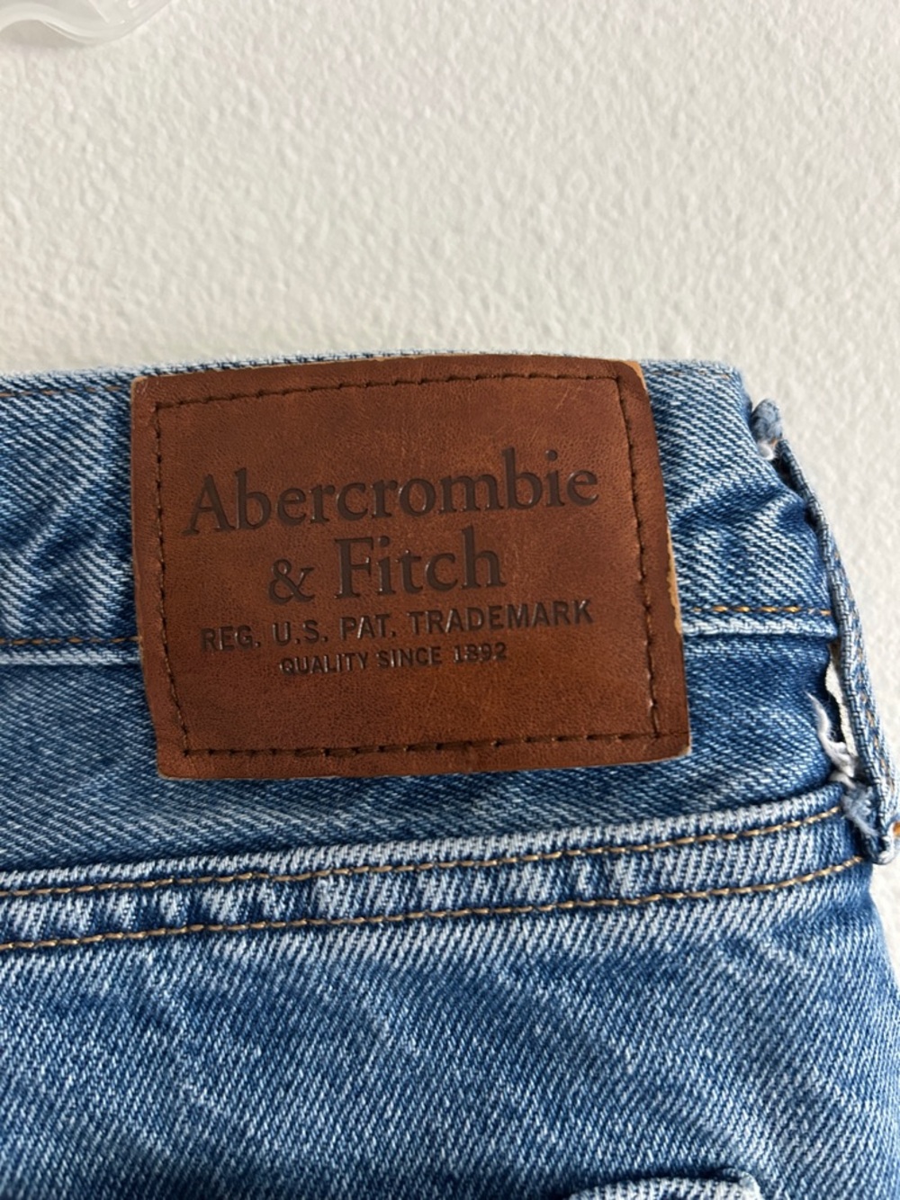 Abercrombie & fitch Jeans Authentic Rigid Denim Ultra Baggy W 34 L 32 - Picture 5 of 5